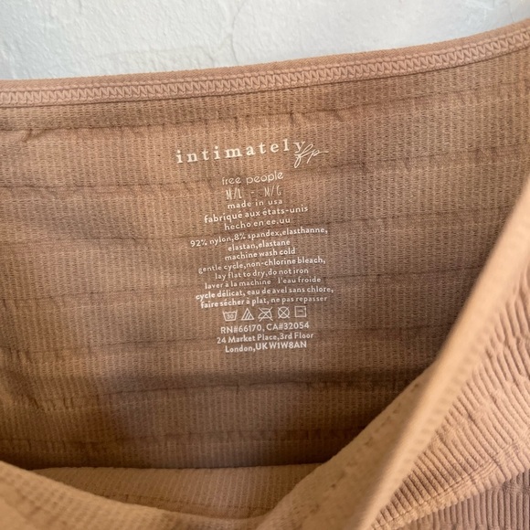 Free People Square One Seamless Cami size M/L - Picture 5 of 7